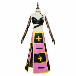 JoJo's Bizarre Adventure Golden Wind Trish Una Robe Cosplay Costume -NEWCOSSKY Soldes JoJo s Bizarre Adventure Golden Wind Trish Una Cosplay Costume 2