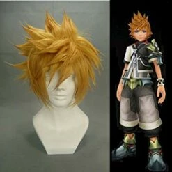 Kingdom Hearts Roxas Cosplay Perruque