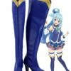 Kono Subarashii Sekai Ni Shukufuku Wo! Aqua Cosplay Chaussures -NEWCOSSKY Soldes Kono Subarashii Sekai ni Shukufuku wo Aqua Cosplay Chaussures