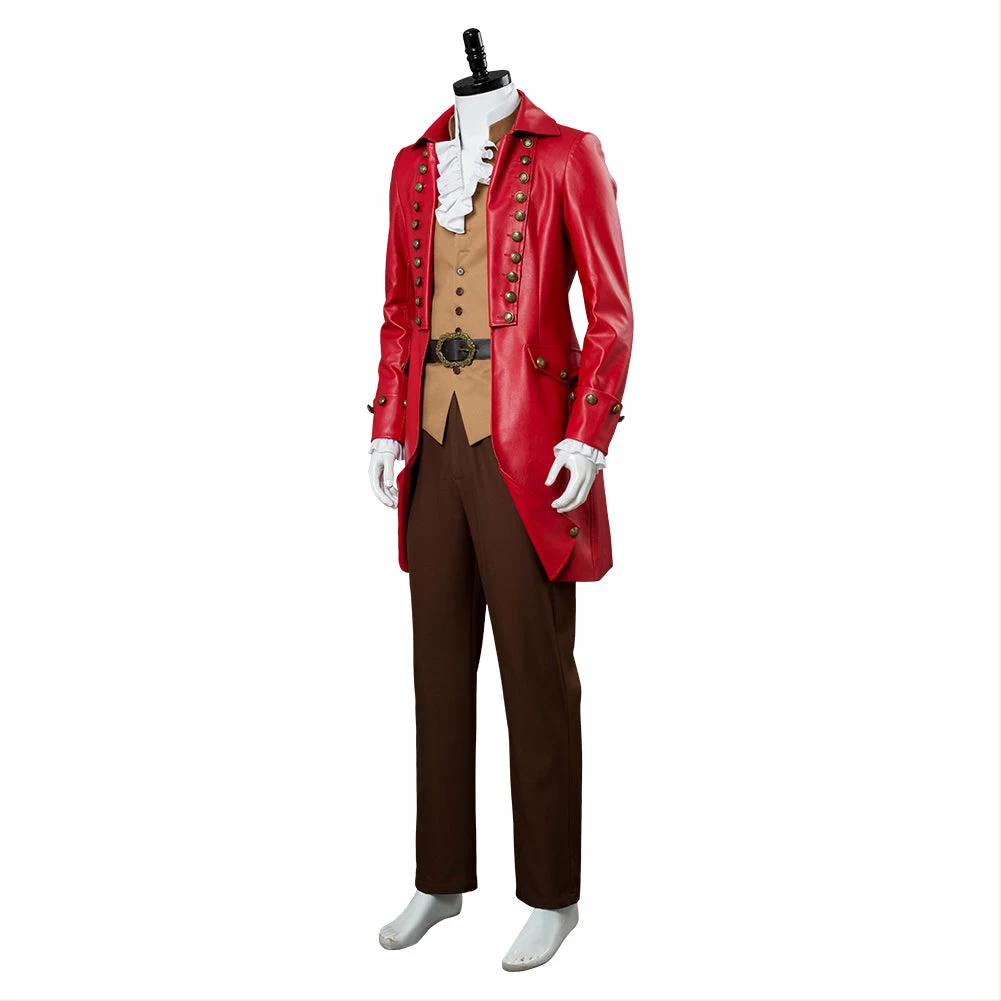 La Belle Et La Bete Film Gaston Costume Cosplay Costume 5 La Belle Et La Bete Film Gaston Costume Cosplay Costume – Image 3