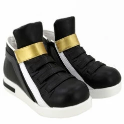 League Of Legends LOL K/DA Akali Bottes Cosplay Chaussures -NEWCOSSKY Soldes League of Legends LOL KDA Akali Bottes Cosplay Chaussures 2