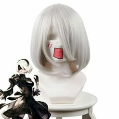 NieR / Nier : Automata 2B Cosplay Perruque