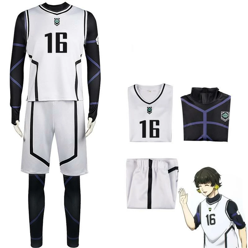 Blue Lock Bachira Meguru Seishiro Nagi Cosplay Costume 3 Blue Lock Bachira Meguru Seishiro Nagi Cosplay Costume