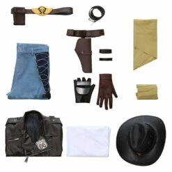 Overwatch Jesse Mccree Deadlock McCree Skin Cosplay Costume 23 Overwatch Jesse Mccree Deadlock McCree Skin Cosplay Costume -NEWCOSSKY Soldes Overwatch Jesse Mccree Deadlock McCree Skin Cosplay Costume 11