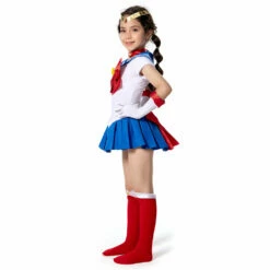 Sailor Moon Tsukino Usagi Enfant Cosplay Costume -NEWCOSSKY Soldes SailorMoonTsukinoUsagiEnfantCosplayCostume 3
