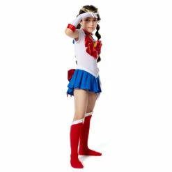 Sailor Moon Tsukino Usagi Enfant Cosplay Costume -NEWCOSSKY Soldes SailorMoonTsukinoUsagiEnfantCosplayCostume 8