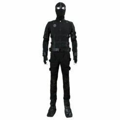 Spider-Man 2 Far From Home Spiderman Peter Parker Costume Noir Cosplay Costume -NEWCOSSKY Soldes Spider Man 2 Far From Home Spiderman Peter Parker Costume Noir Cosplay Costume 2