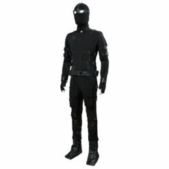 Spider-Man 2 Far From Home Spiderman Peter Parker Costume Noir Cosplay Costume -NEWCOSSKY Soldes Spider Man 2 Far From Home Spiderman Peter Parker Costume Noir Cosplay Costume 3