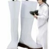 Star Wars Princesse Leia Bottes Blanches Cosplay Chaussures -NEWCOSSKY Soldes Star Wars Princesse Leia Bottes Blanches Cosplay Chaussures 1