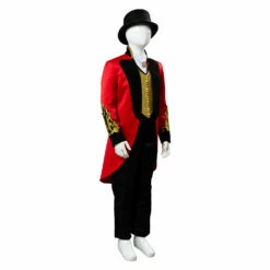 Enfant The Greatest Showman P.T. Barnum Costume Cosplay Costume -NEWCOSSKY Soldes The Greatest Showman P.T. Barnum Costume Enfant Cosplay Costume 3