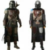Star Wars TV The Mandalorian Mandalorian Cosplay Costume -NEWCOSSKY Soldes a84b54c1aa607378154e27418a9ed088
