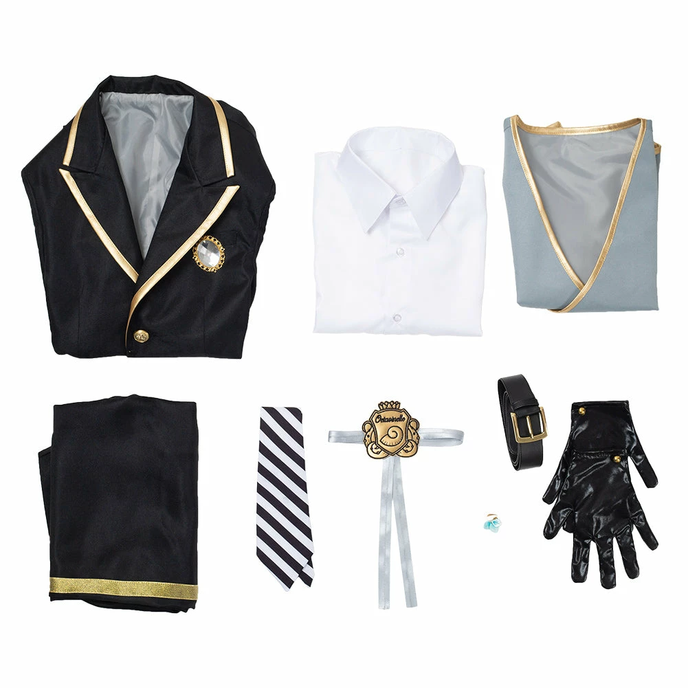 Twisted Wonderland Azul/Floyd/Jade Uniforme Halloween Carnaval Cosplay Costume 15 Twisted Wonderland Azul/Floyd/Jade Uniforme Halloween Carnaval Cosplay Costume – Image 13