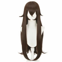 Genshin Impact Ambre Perruque Longue Cosplay Perruque