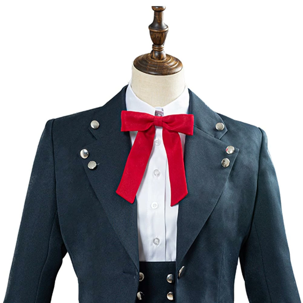 Danganronpa V3 Shirogane Tsumugi Uniforme Scolaire Jupe Tenue Halloween Carnaval Cosplay Costume 11 Danganronpa V3 Shirogane Tsumugi Uniforme Scolaire Jupe Tenue Halloween Carnaval Cosplay Costume – Image 9