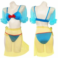 Snow White Maillot De Bain Cosplay Costume -NEWCOSSKY Soldes b940abdce78dc3ee0d0ba5a13605edd9