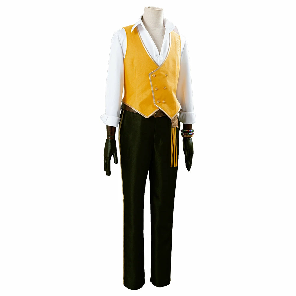 Twisted Wonderland Leona Kingscholar Uniforme Halloween Carnaval Cosplay Costume 7 Twisted Wonderland Leona Kingscholar Uniforme Halloween Carnaval Cosplay Costume – Image 5