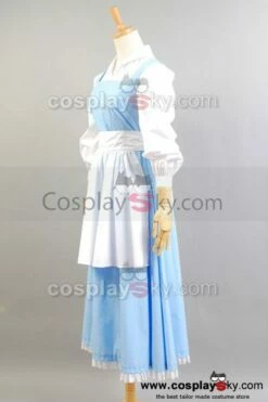 La Belle Et La Bête Belle Robe Cosplay Costume -NEWCOSSKY Soldes beauty and the beast belle dress cosplay costume 1