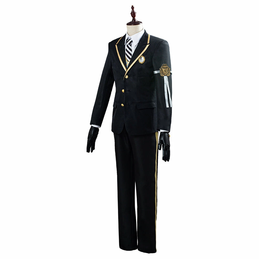 Twisted Wonderland Azul/Floyd/Jade Uniforme Halloween Carnaval Cosplay Costume 5 Twisted Wonderland Azul/Floyd/Jade Uniforme Halloween Carnaval Cosplay Costume – Image 3