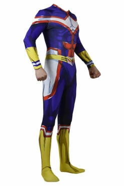 Boku No Hero Academia All Might Combinaison Cosplay Costume -NEWCOSSKY Soldes boku no hero academia all might combinaison cosplay costume 3