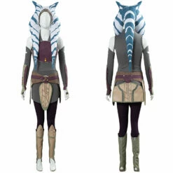 Star Wars Rebels Ahsoka Tano Jupe Tenue Halloween Carnaval Cosplay Costume -NEWCOSSKY Soldes c0f11e196e1a76a16ec879df6eb725d8