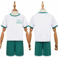 2022 Film Alerte Rouge Enfant Uniforme Scolaire Cosplay Costume