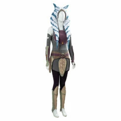 Star Wars Rebels Ahsoka Tano Jupe Tenue Halloween Carnaval Cosplay Costume -NEWCOSSKY Soldes ceaec634563e960ea289b39465d7553b