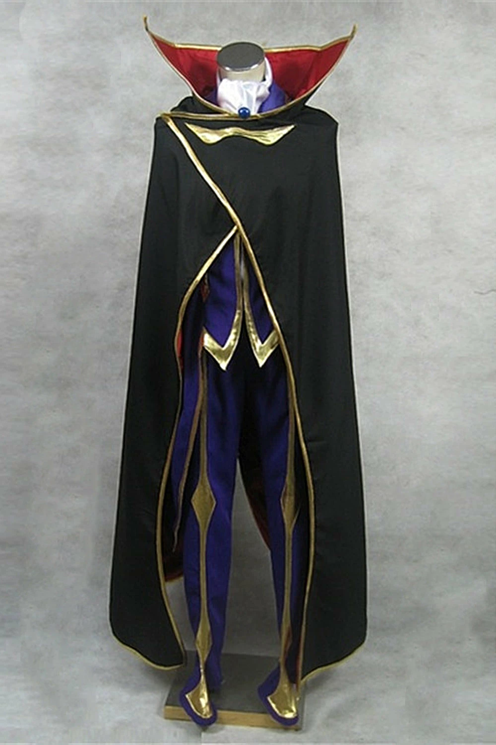 Code Geass: Lelouch Of The Rebellion Zero Cosplay Costume 3 Code Geass: Lelouch Of The Rebellion Zero Cosplay Costume