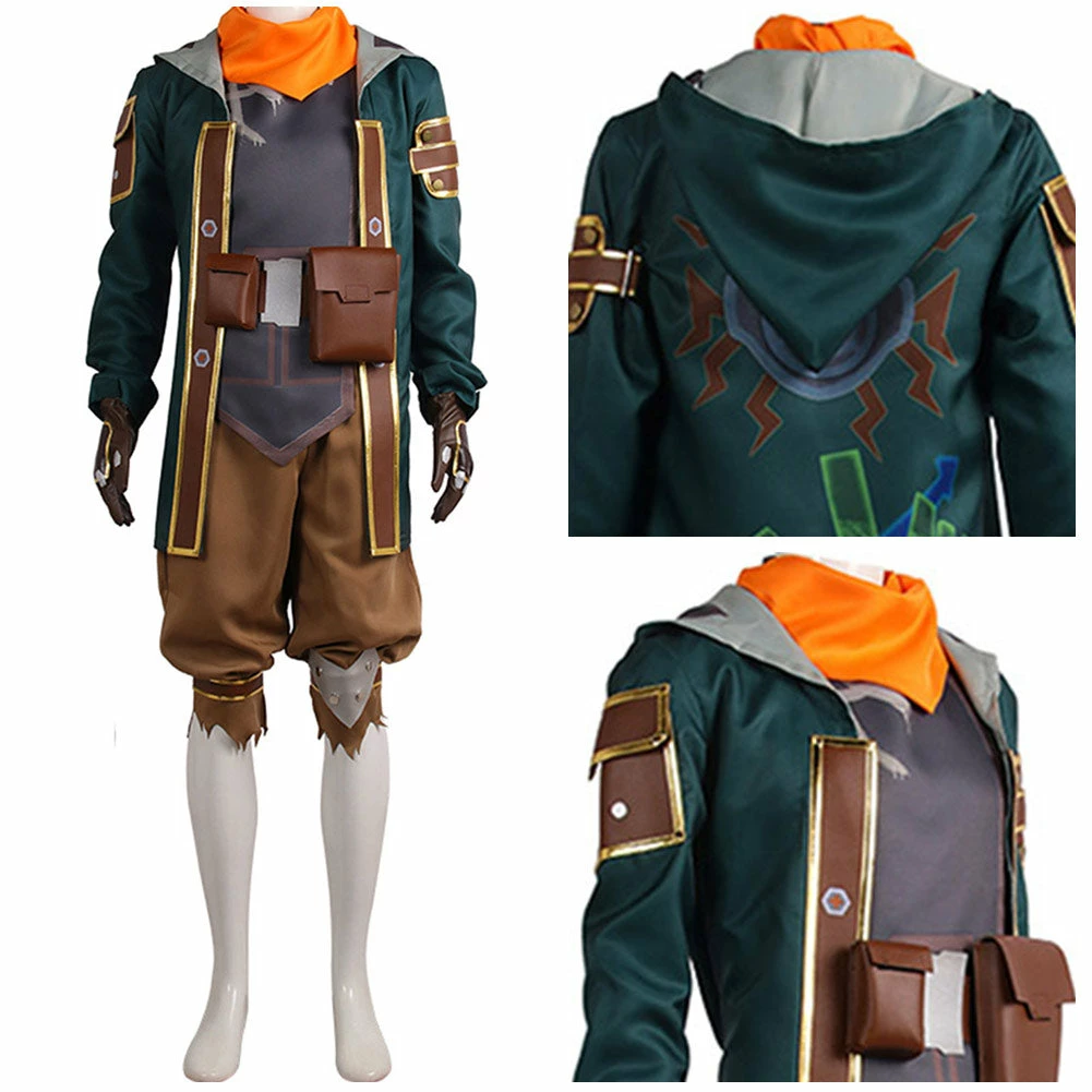 LoL League Of Legends Ekko Cosplay Costume 11 LoL League Of Legends Ekko Cosplay Costume – Image 9
