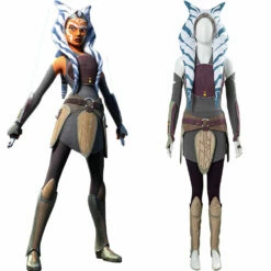 Star Wars Rebels Ahsoka Tano Jupe Tenue Halloween Carnaval Cosplay Costume