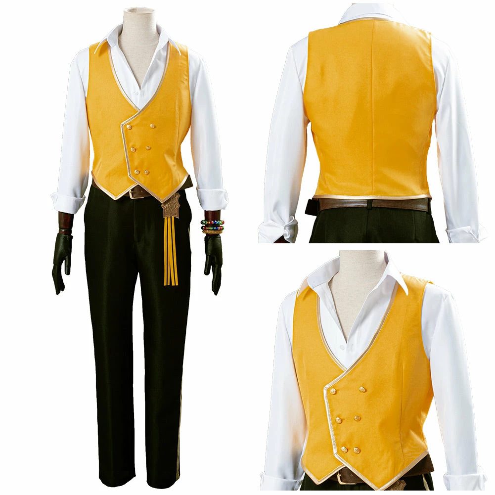 Twisted Wonderland Leona Kingscholar Uniforme Halloween Carnaval Cosplay Costume 12 Twisted Wonderland Leona Kingscholar Uniforme Halloween Carnaval Cosplay Costume – Image 10
