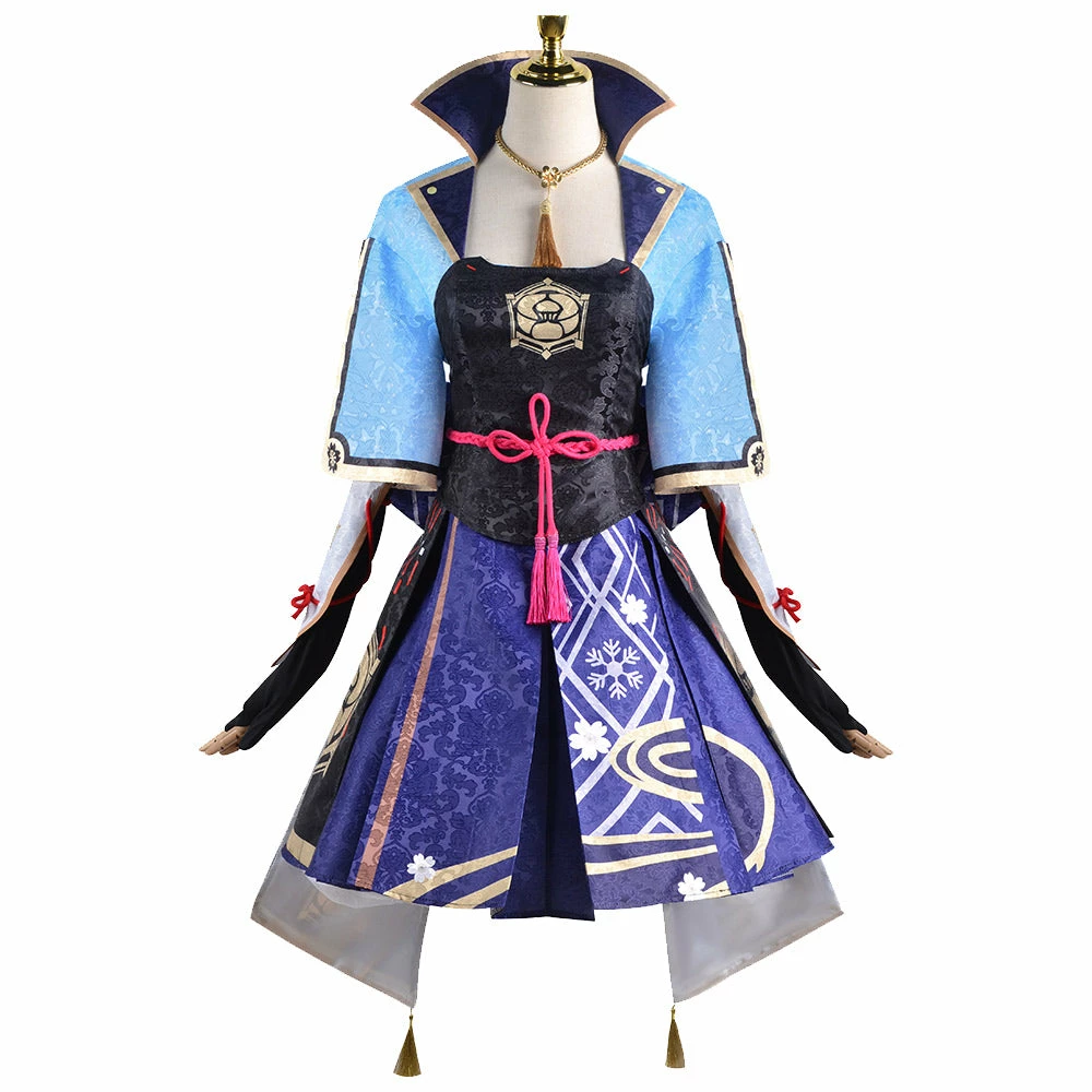 Genshin Impact Kamisato Ayaka Cosplay Costume 5 Genshin Impact Kamisato Ayaka Cosplay Costume – Image 3