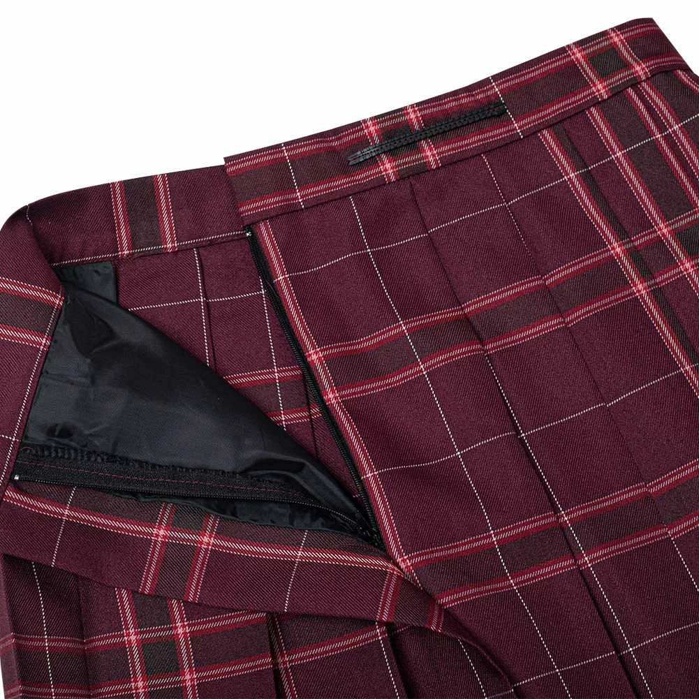 École Japonaise Robes Plaid Plissée Jupe Étudiante Anime Minijupe à Carreaux Jk Uniforme Cosplay Costume 7 École Japonaise Robes Plaid Plissée Jupe Étudiante Anime Minijupe à Carreaux Jk Uniforme Cosplay Costume – Image 5