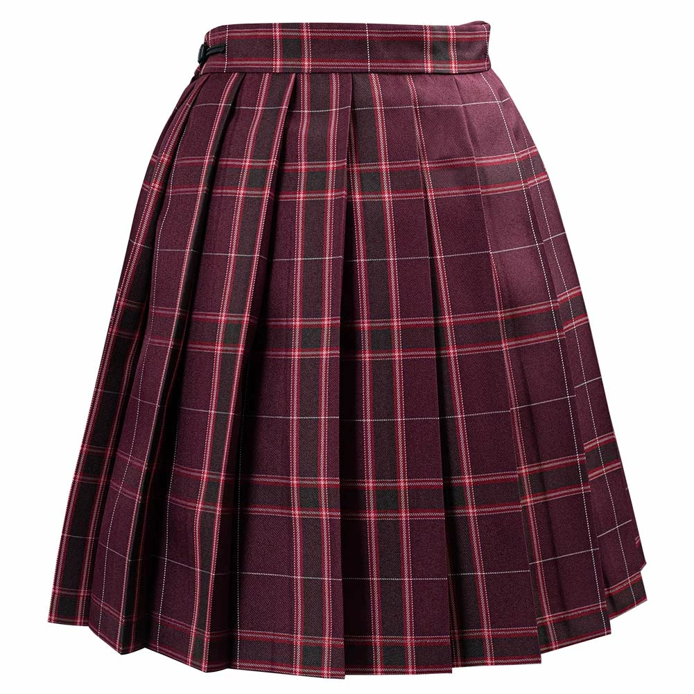 École Japonaise Robes Plaid Plissée Jupe Étudiante Anime Minijupe à Carreaux Jk Uniforme Cosplay Costume 5 École Japonaise Robes Plaid Plissée Jupe Étudiante Anime Minijupe à Carreaux Jk Uniforme Cosplay Costume – Image 3