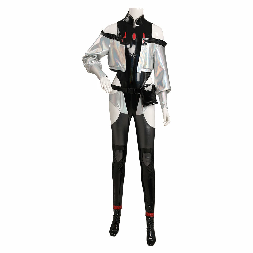 Adulte Cyberpunk: Edgerunners Lucy Ensemble Uniform Cosplay Costume 5 Adulte Cyberpunk: Edgerunners Lucy Ensemble Uniform Cosplay Costume – Image 3
