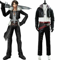 Final Fantasy VIII Remastered FF8 Squall Leonhart Cosplay Costume
