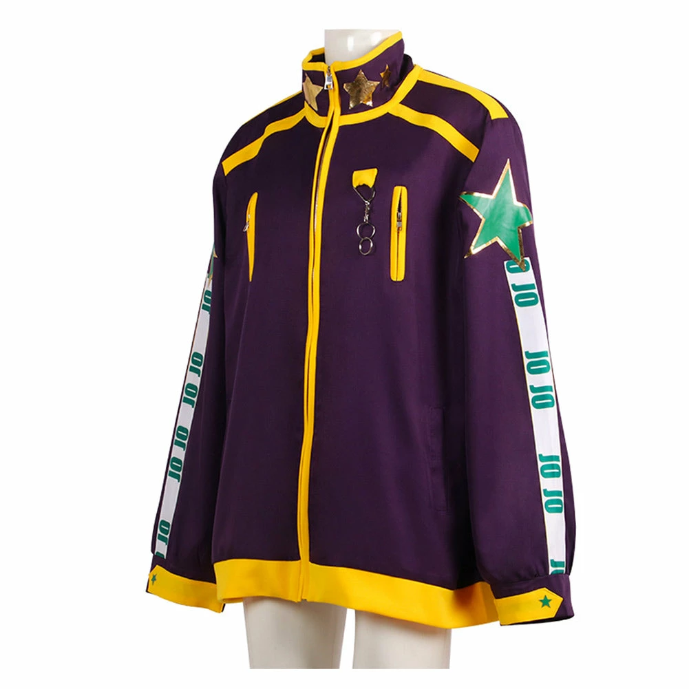 JoJo's Bizarre Adventure Stone Ocean Kūjō Jōtarō Veste Cosplay Costume 4 JoJo's Bizarre Adventure Stone Ocean Kūjō Jōtarō Veste Cosplay Costume – Image 2