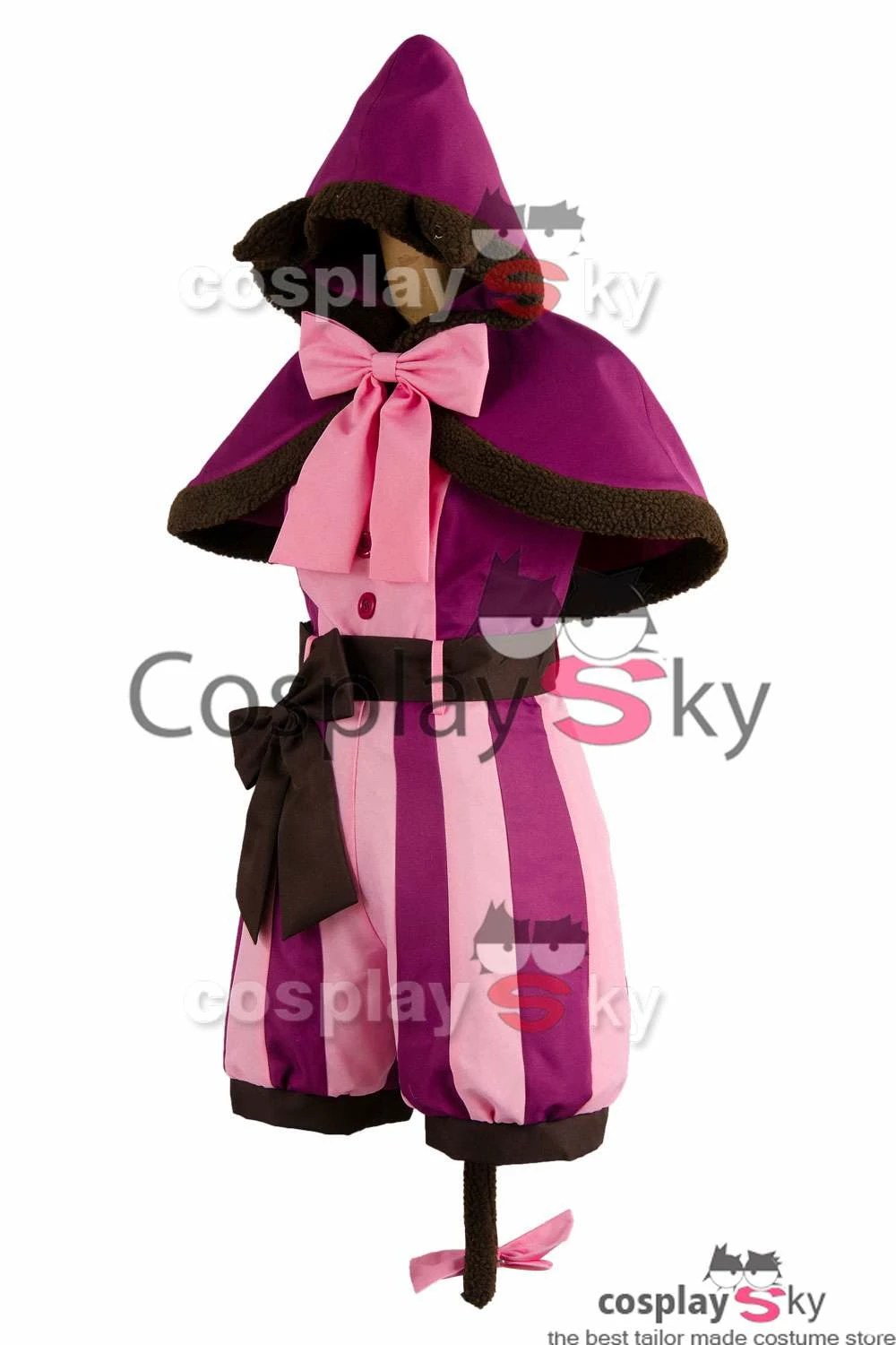 Disney Alice Au Pays Des Merveilles Chat Du Cheshire Ver.2 Cosplay Costume 7 Disney Alice Au Pays Des Merveilles Chat Du Cheshire Ver.2 Cosplay Costume – Image 5