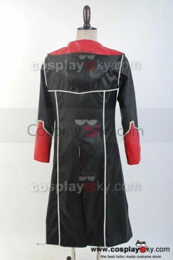 DMC Devil May Cry 5 Dante Manteau Cosplay Costume -NEWCOSSKY Soldes dmc devil may cry 5 dante outfit costume cosplay coat artificial leather 5