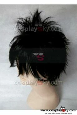 Durarara Orihara Izaya Cosplay Perruque -NEWCOSSKY Soldes durarara orihara izaya cosplay short black wig 3