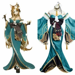 Adulte Genshin Impact Ensemble Gorou Ms Hina Cosplay Costume