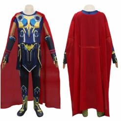 2022 Thor: Love And Thunder Enfant Combinaison Cosplay Costume
