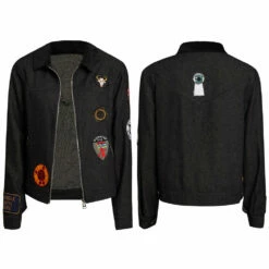 Stranger Things Saison 4 Robin Veste Cosplay Costume -NEWCOSSKY Soldes f2e501a1013e0af31309ba57839f0042