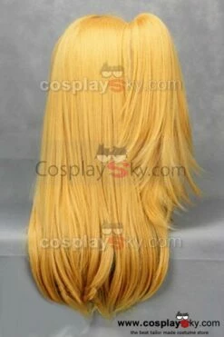 Fairy Tail Lucy Heartphilia Cosplay Perruque -NEWCOSSKY Soldes fairy tail lucy heartphilia cosplay wig earthy yellow 60cm 2