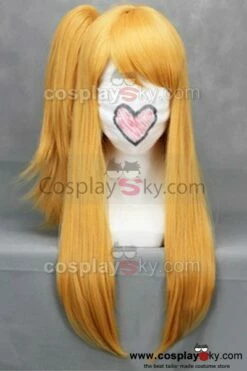 Fairy Tail Lucy Heartphilia Cosplay Perruque -NEWCOSSKY Soldes fairy tail lucy heartphilia cosplay wig earthy yellow 60cm 4