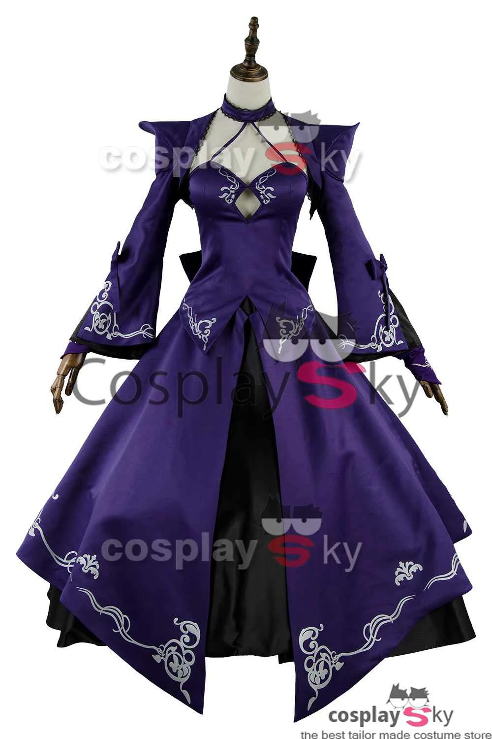 Fate Grand Order FGO Saber Alter Stage 3 Robe Cosplay Costume – Image 2