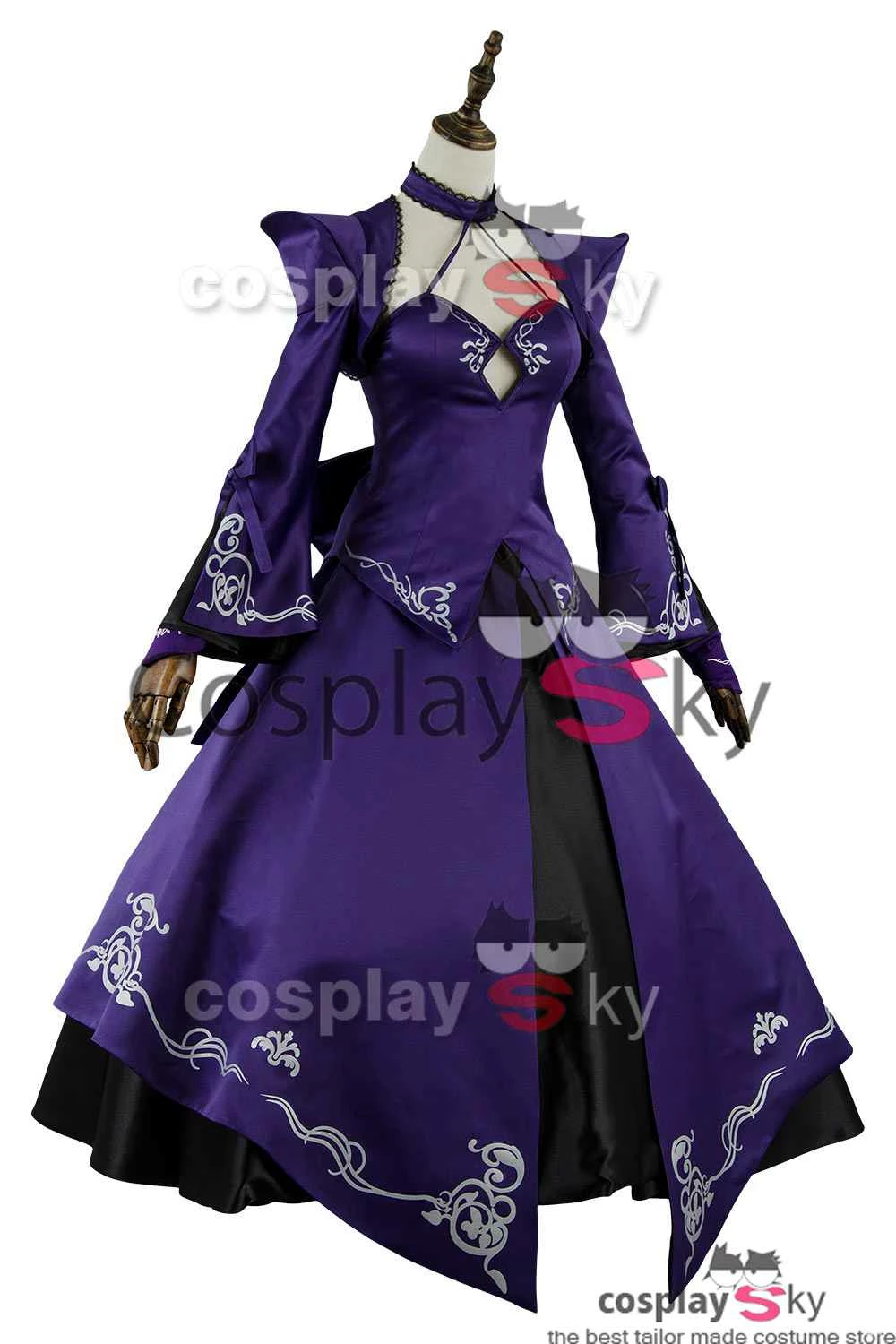 Fate Grand Order FGO Saber Alter Stage 3 Robe Cosplay Costume – Image 6