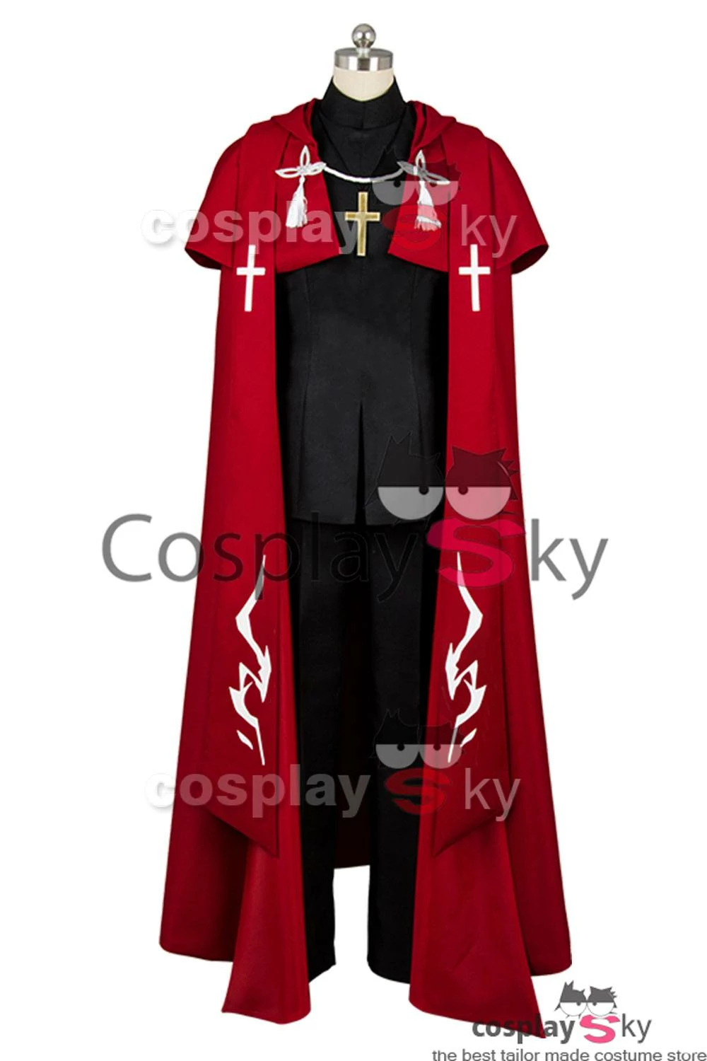 Fate/Apocrypha FA Ruler Amakusa Shiro Cosplay Costume 4 Fate/Apocrypha FA Ruler Amakusa Shiro Cosplay Costume – Image 2
