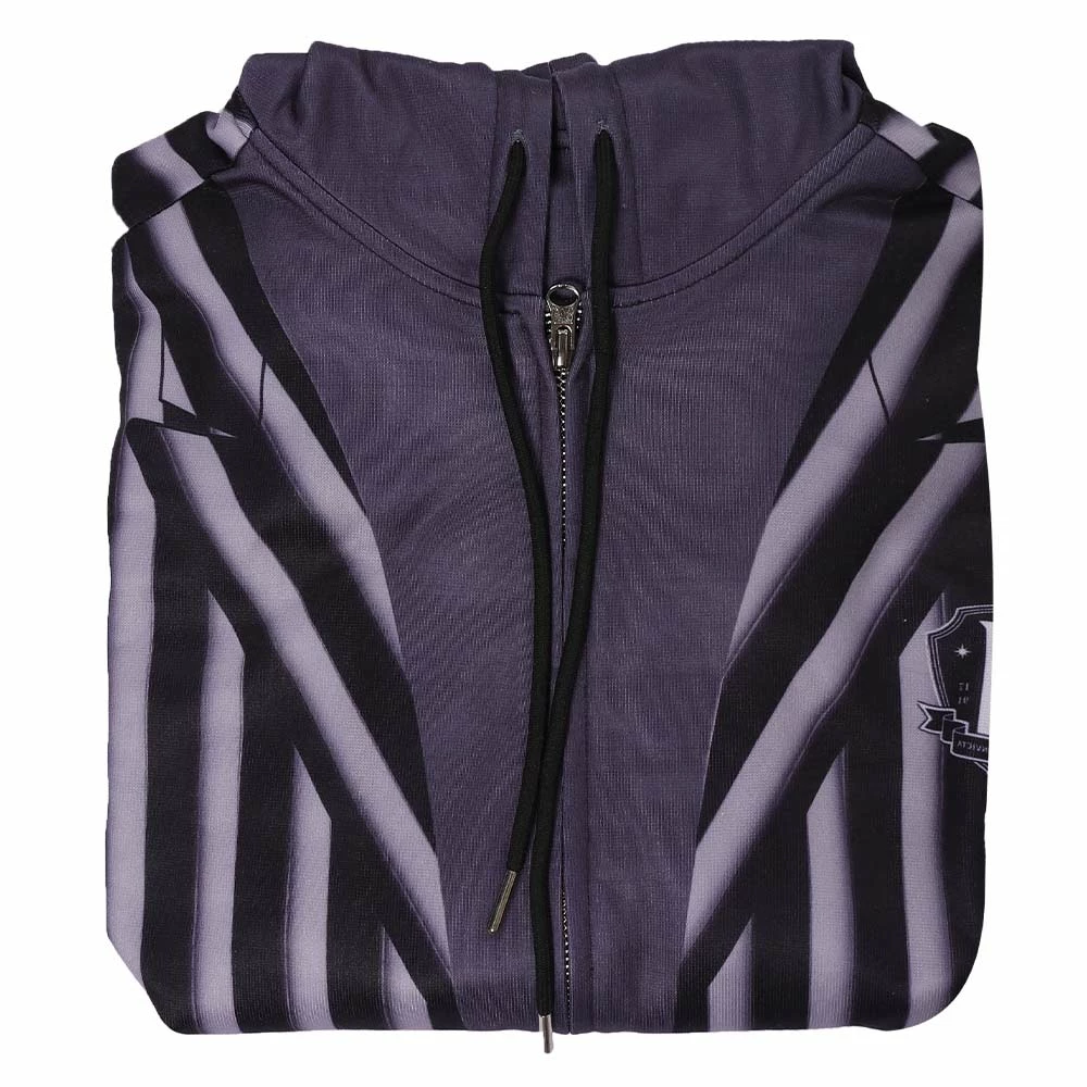 Wednesday Addams Sweat-shirt Design Original Cosplay Costume 11 Wednesday Addams Sweat-shirt Design Original Cosplay Costume – Image 9