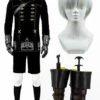 NieR:Automata 9S Cosplay Costume+Perruque+Bottes -NEWCOSSKY Soldes file 16 1