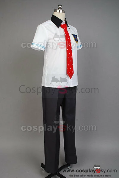 Free! Iwatobi Swim Club Nagisa Hazuki Rei Ryugazaki Uniforme Cosplay Costume 7 Free! Iwatobi Swim Club Nagisa Hazuki Rei Ryugazaki Uniforme Cosplay Costume – Image 5